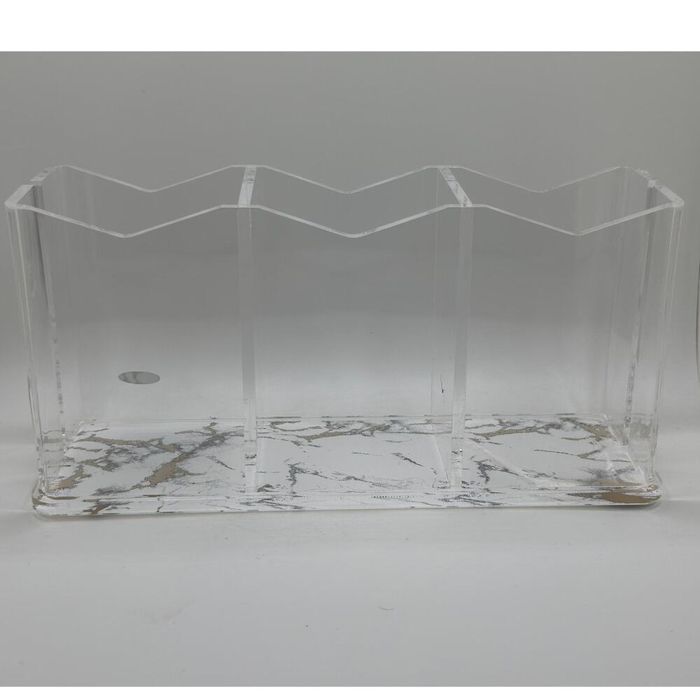 Clear Makeup Brush Organizer, Acrylic Cosmetics Brushes Storage Holder